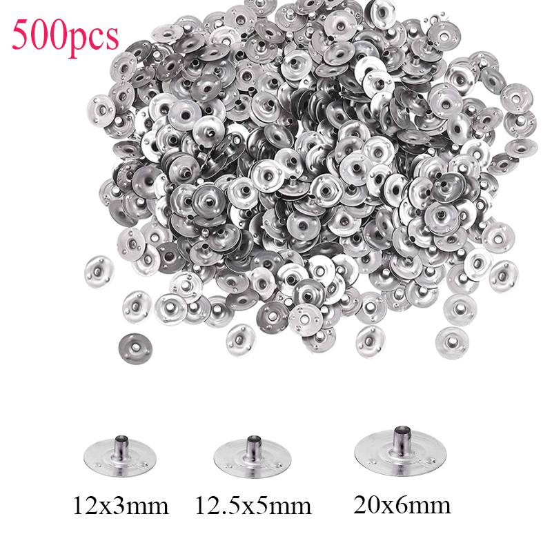 Candle Making Supplies Usa - 500 шт., металлический фитиль для свечей,