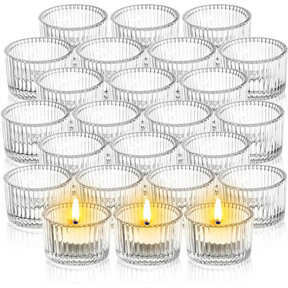 6/12 шт. прозрачных подсвечник – обзор и цена Candle Glass Supplies