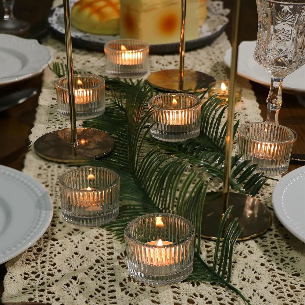 6/12 шт. прозрачных подсвечник – обзор и цена Candle Glass Supplies