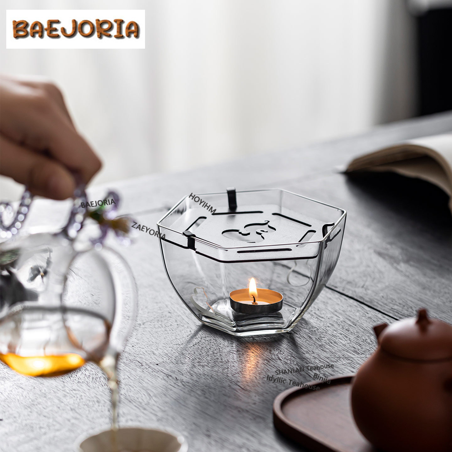 Шестиугольная подставка для по – обзор и цена Candle Glass Supplies
