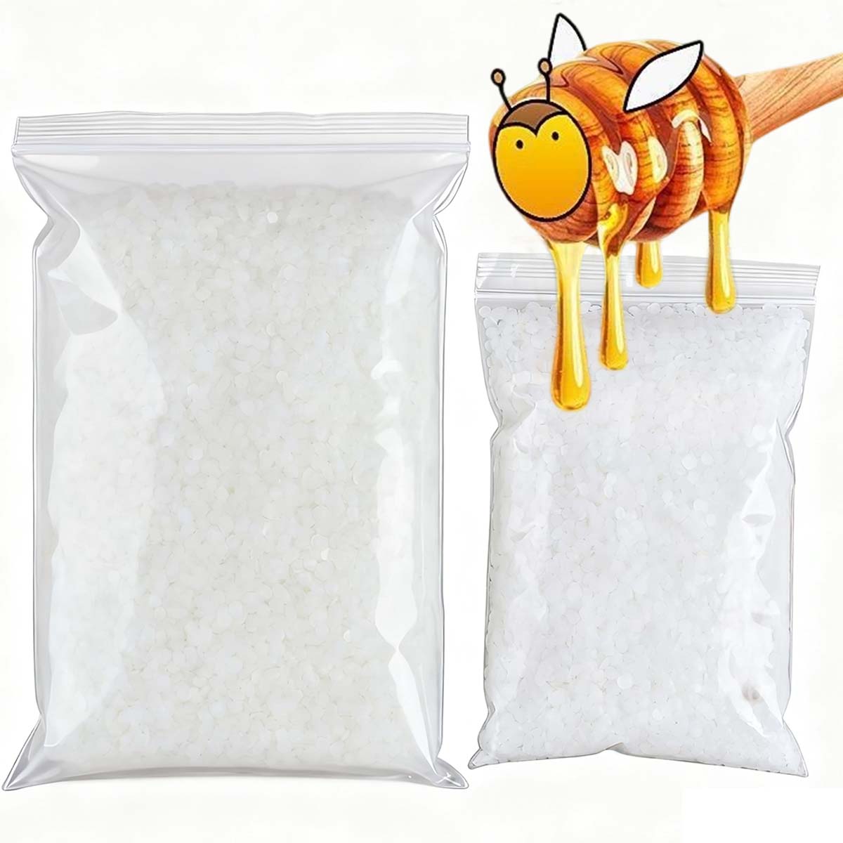 200 г-1000 г белый пчелиный во – обзор и цена Candle Making Supplies Usa