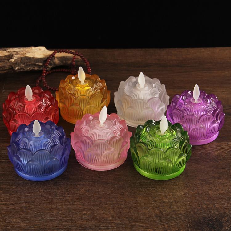 Светодиодная лампа-лотос на ба – обзор и цена Candle Glass Supplies
