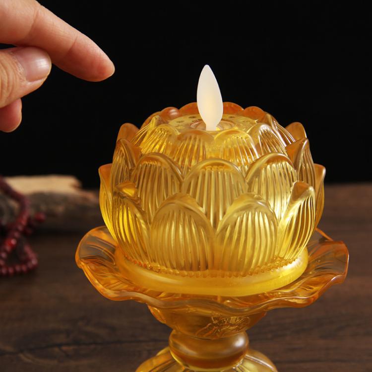 Светодиодная лампа-лотос на ба – обзор и цена Candle Glass Supplies